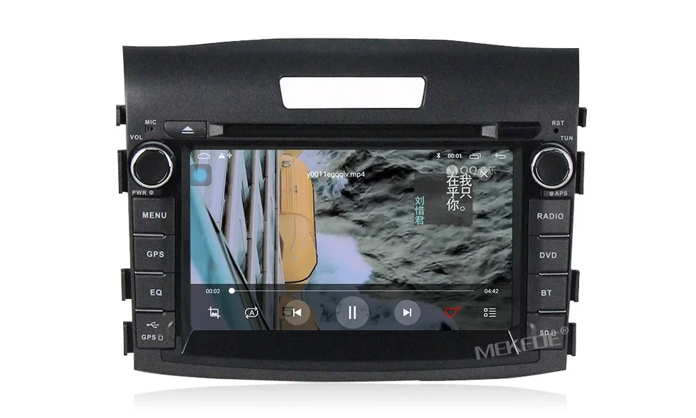 Mekede Octa 8 Core автомобильный DVD gps android 9,1 2 ГБ+ 32 ГБ для Хонда сrv CR-V 2011 2012 2013 Видео Радио Поддержка 4 аппарат не привязан к оператору сотовой связи