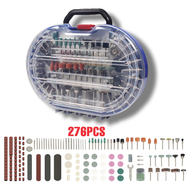 

276PC rotary power tool accessories mini grinding machine drill set engraving machine grinding tools accessories wood polishing