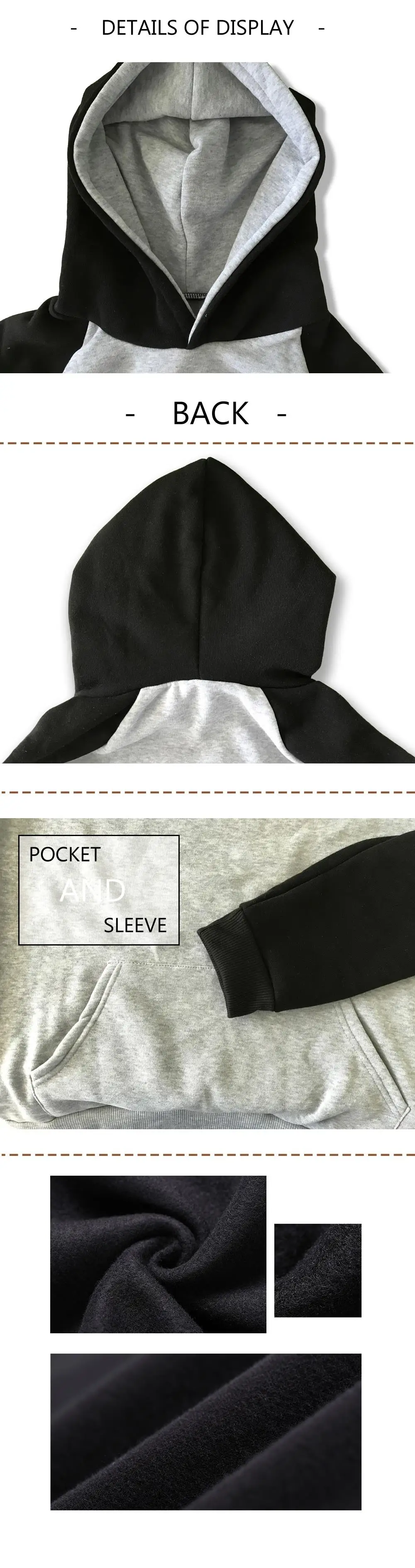 para as mulheres com capuz pullovers