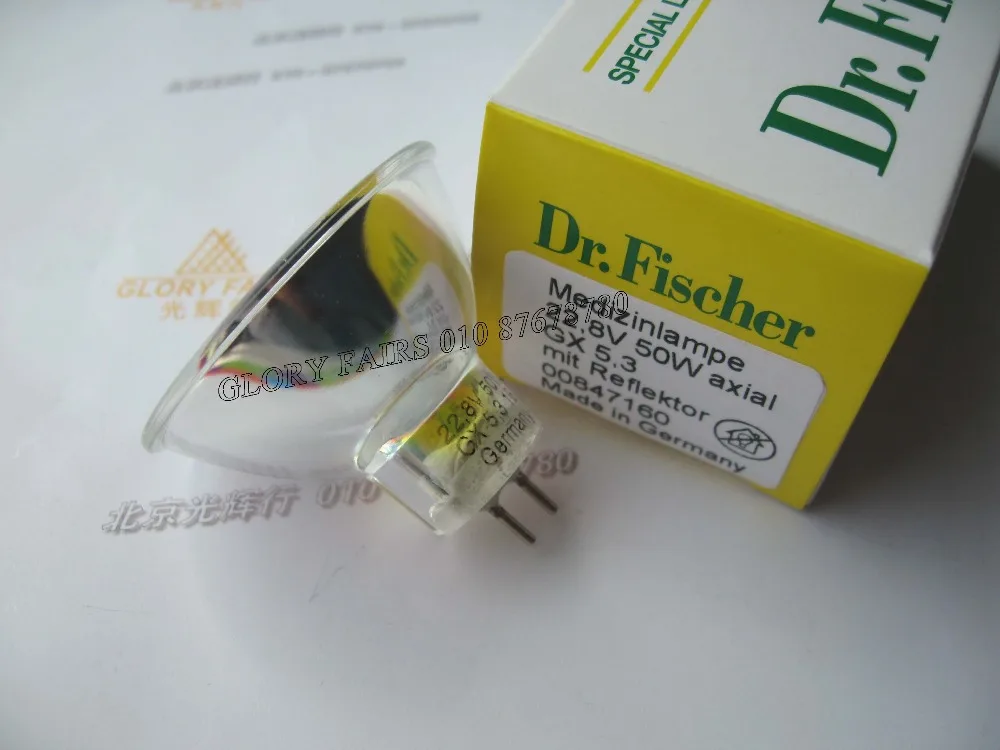 Лампа Dr.Fischer 22 8 в 50 Вт освещение для экзамена Admeco Amsco Steris 58829 93902-608 лампа 13938 В 13938XHP |