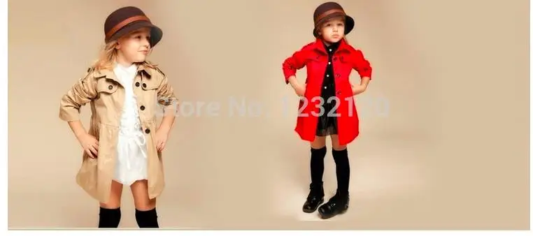 

Free shipping New England college style spring/autumn children clothing solid color Windbreaker jacket outerwear for girls