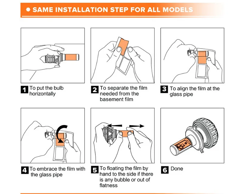 Color film instruction