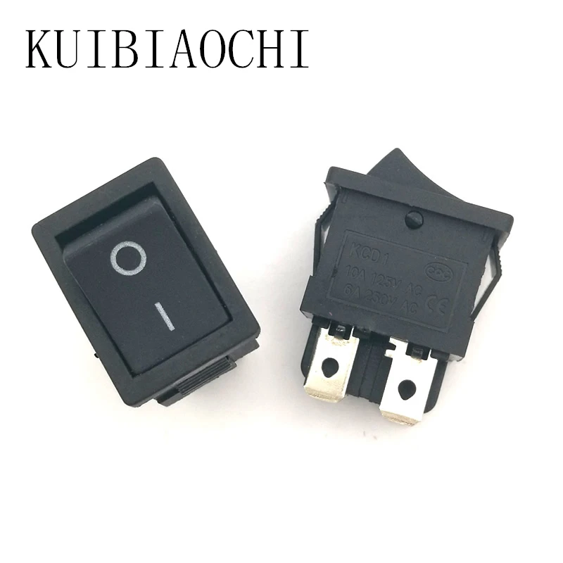 

10pcs 15*21mm Boat Rocker Switch 6A/250V 10A/125V SPST 4PIN ON/OFF for Car Dash Dashboard Truck RV ATV Home