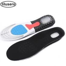 Cuttable Unisex Insole Orthotic Arch Support Sport Shoe Pad Sport Running Gel Insoles Insert Cushion For Foot Care F013 l size comfort cushion foot care shoe pad silicone shoe insole gel deodorant ortic insoles sport insoles worldwide