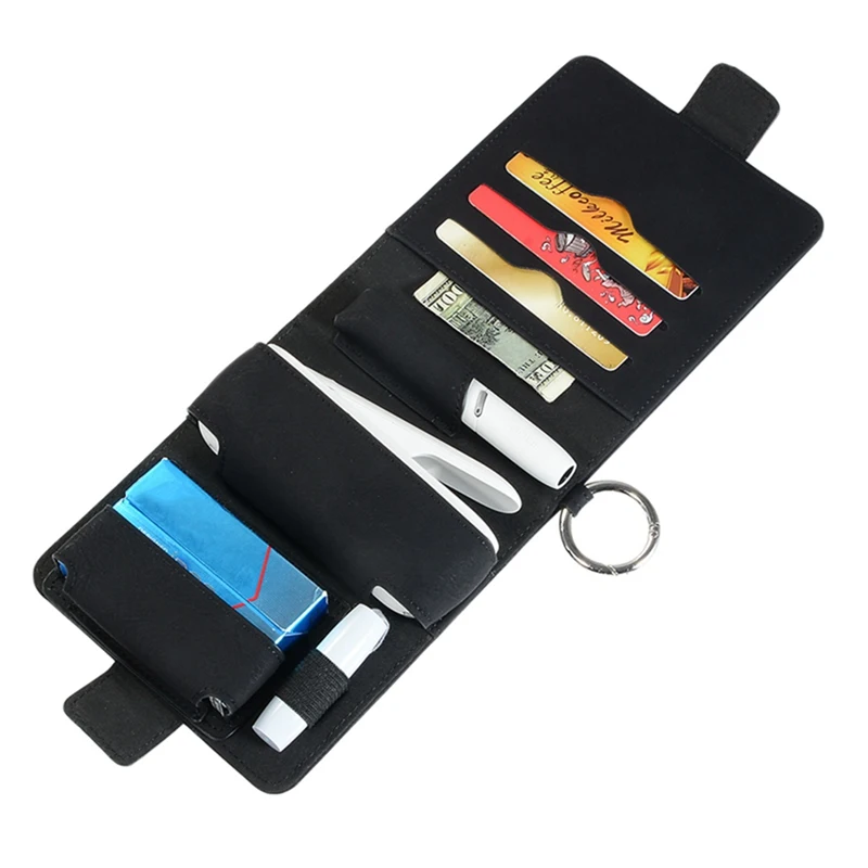 

7 Colors Retro Style PU Leather Style Case For IQOS 3.0 E Cigarette Accessories Carrying Case For IQOS3 Pouch Card Slot Bag