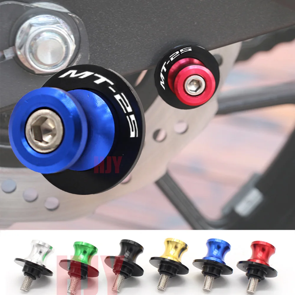 

Motorcycle CNC Aluminum Swingarm Spools Slider Stand Screws For YAMAHA MT-25 MT25 MT 25 2015-2017