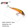FTK 8g 3D eyes Floating Minnow Hard Fishing Lures wobbers 9cm Swimbait Artificial Fishing Bait Bass Jerkbait Crankbait Japan ► Photo 3/6