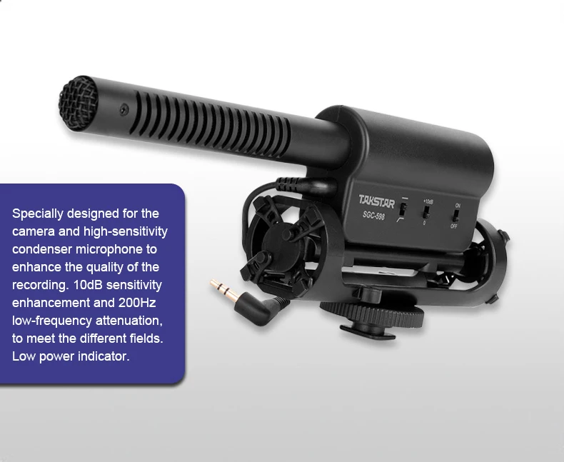 para Nikon Canon DSLR Camera DV Camcorder para Vloggers Videomaker
