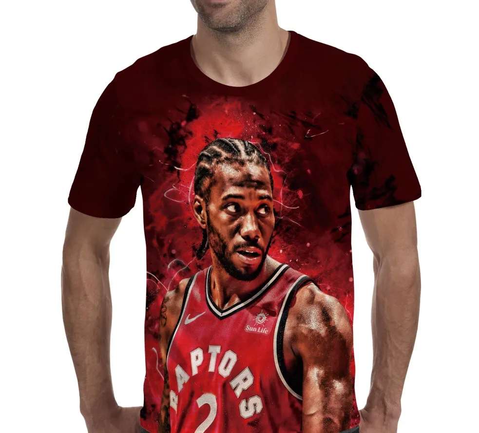 2019 Nba футболка Toronto Raptors Leonard мужская одежда мужские футболки | Мужская