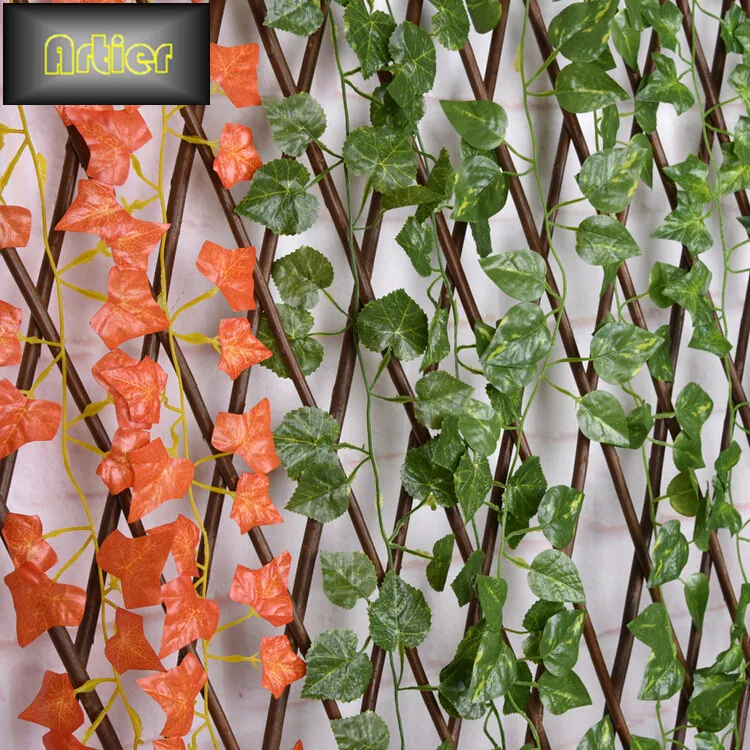 Indoor Wall Decoration Green Vine Ceiling Rattan Decoration He Vine