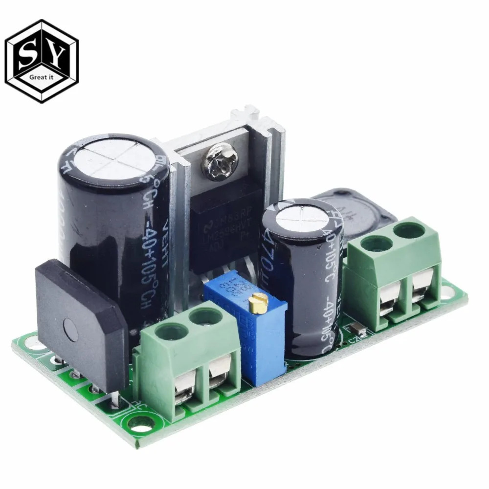 

1PCS Great IT LM2596T LM2596HV DC-DC adjustable step-down 3A power Supply module DC 5V-50V 3A Large current Large power
