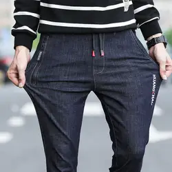 Ropa De Hombre 2018 брюки карго карандаш карманы полная длина тонкие брюки повседневные мужские брюки мужские уличная умягчитель эластичные