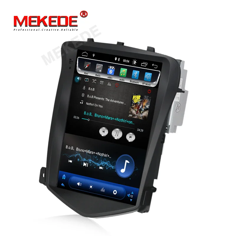 Flash Deal MEKEDE Tesla Style Android 8.1 Car Radio GPS Navigation DVD Player Stereo Headunit for Chevrolet Cruze 2008-2011 2G RAM 16G ROM 5