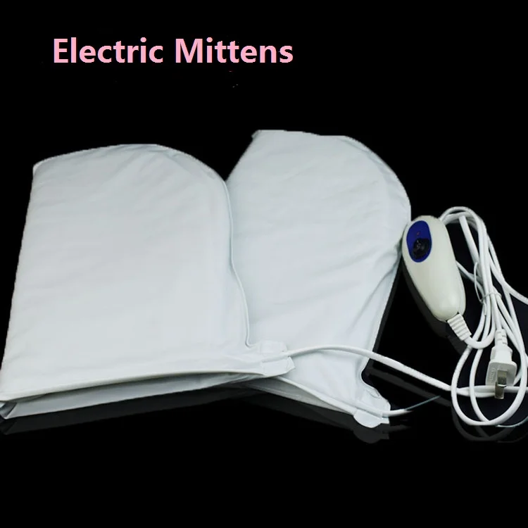 Electric Mittens / Booties  Beauty Treatment Nail Art Electric Adjustable Temperature Gloves Hand Foot Care Nail Tool 220V 2
