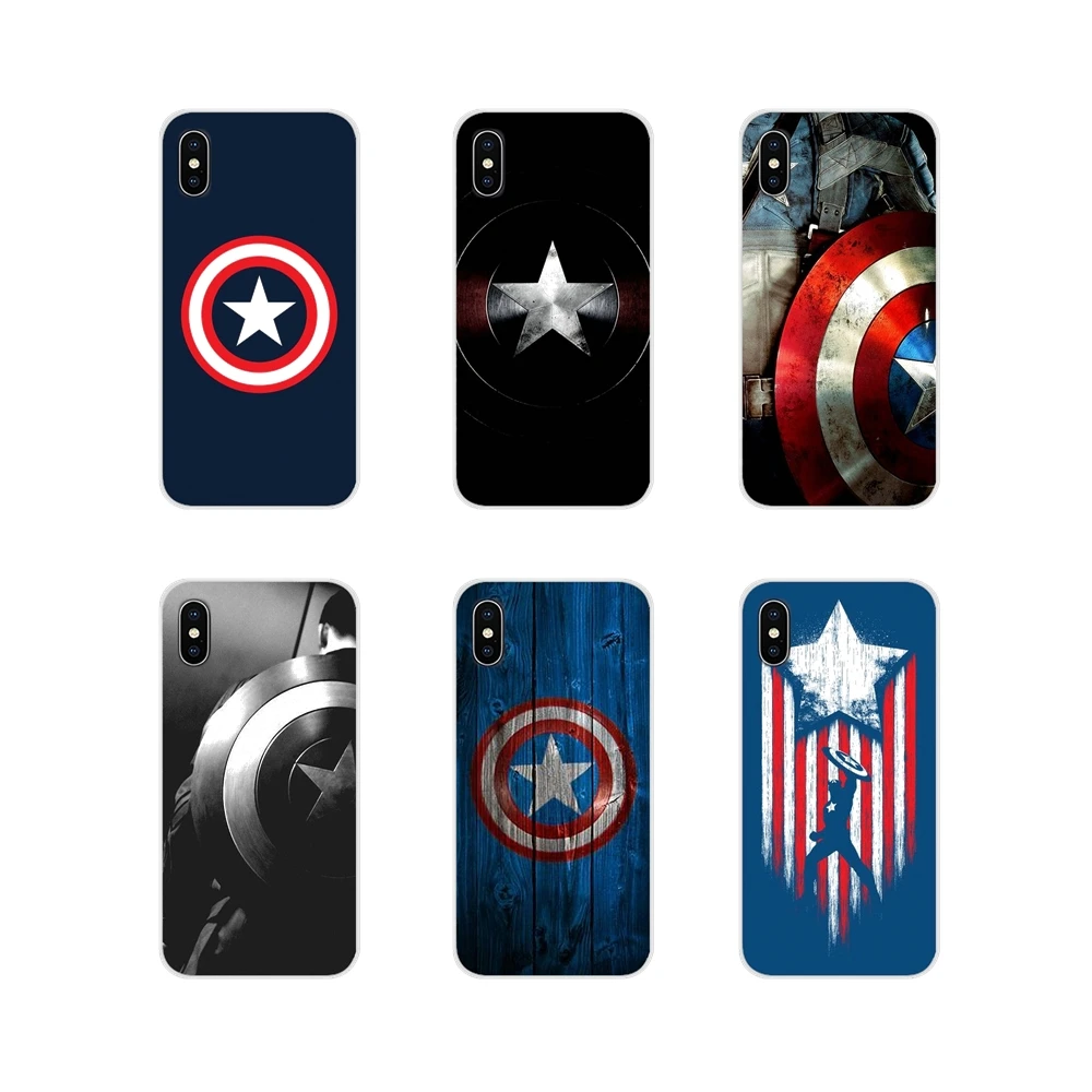 

Captain America For HTC One U11 U12 X9 M7 M8 A9 M9 M10 E9 Plus Desire 630 530 626 628 816 820 830 Accessories Phone Cases Covers
