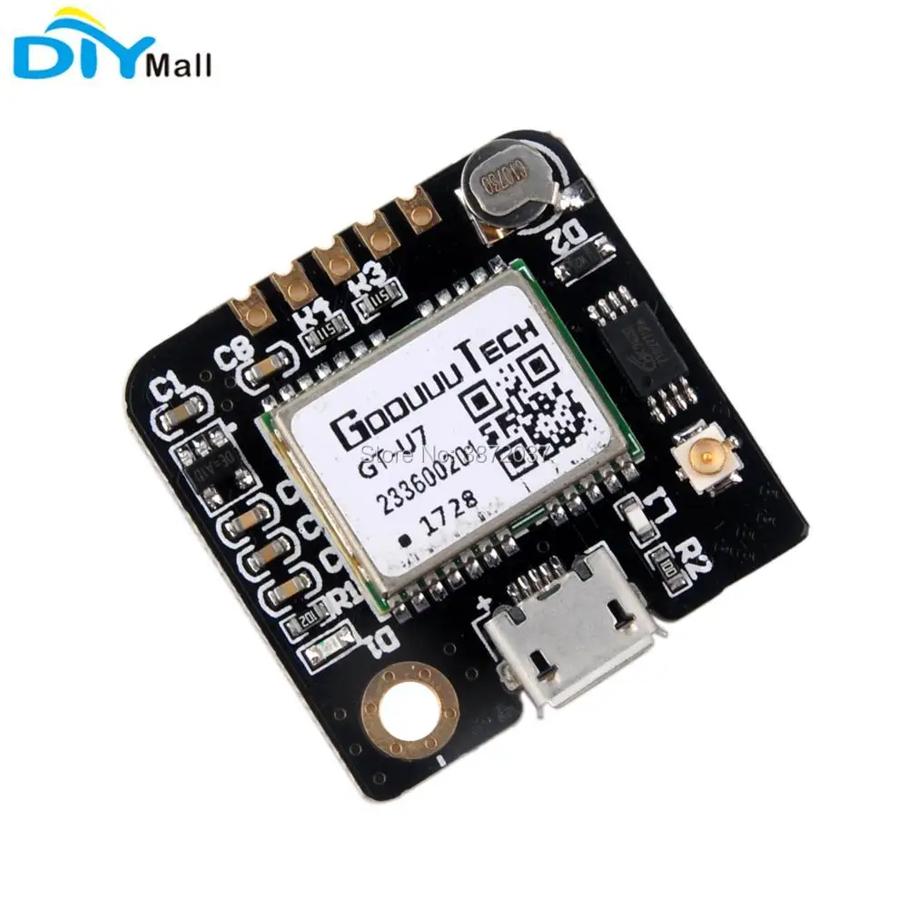 10 шт./лот DIYmall GPS модуль навигации спутникового позиционирования с EEPROM + антенна