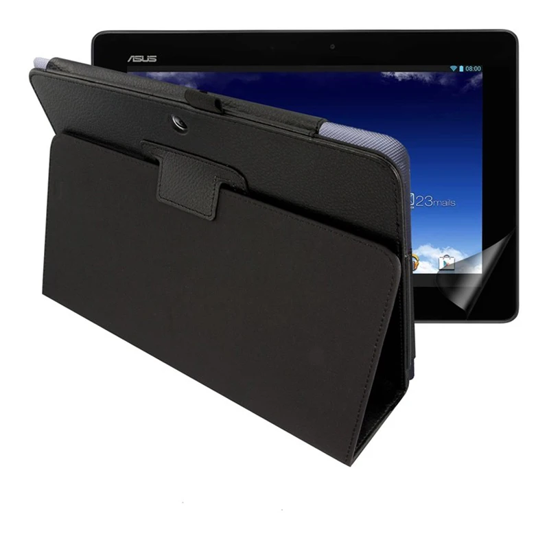 1x Clear Screen Protector , Luxury Folio Stand Leather Case