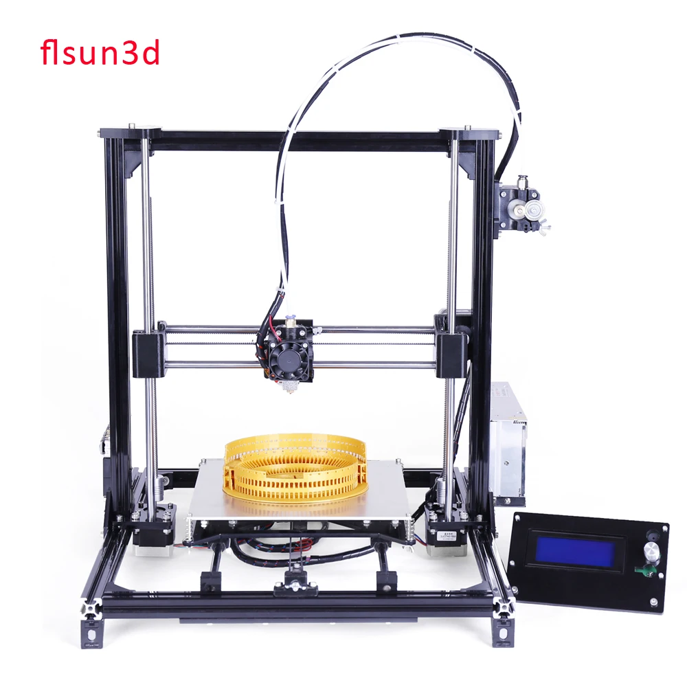  2016 New Metal Prusa i3 3d Printer Kit,DIY 3d Printer With Two Rolls Filament For Free 