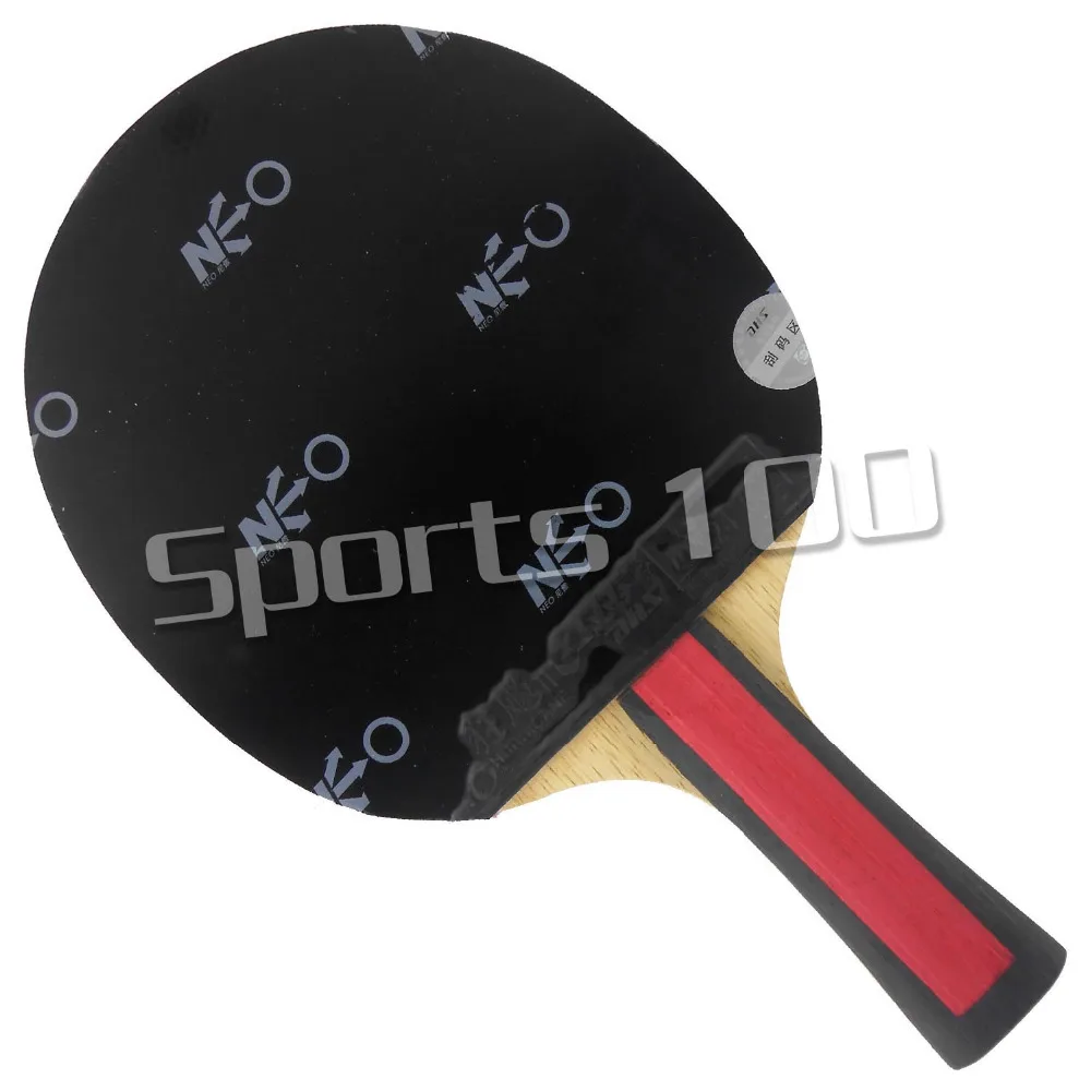 Pro Combo Racket 61second 3004 Shakehand with DHS NEO Hurricane 2 and NEO Hurricane 3 with a free small case