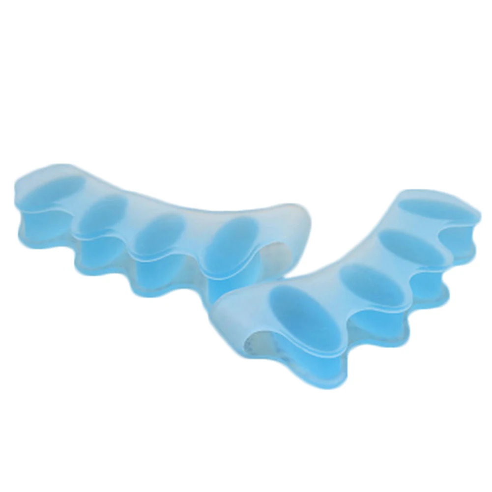 Silicone Toe Straightener Separator Bunion Relief Brace Corrector Foot Treatment