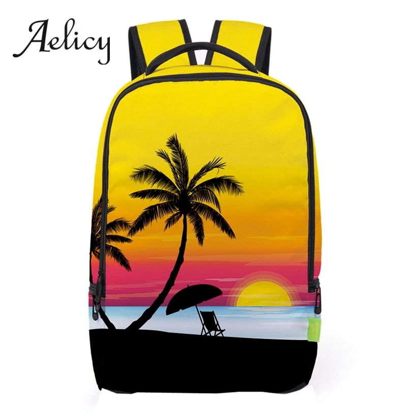 

Aelicy Student 3D Printed Backpack Fashion 3D Galaxy School Bags Men Women Orthopedic Backpacks New Design Funny Cute Book Bag