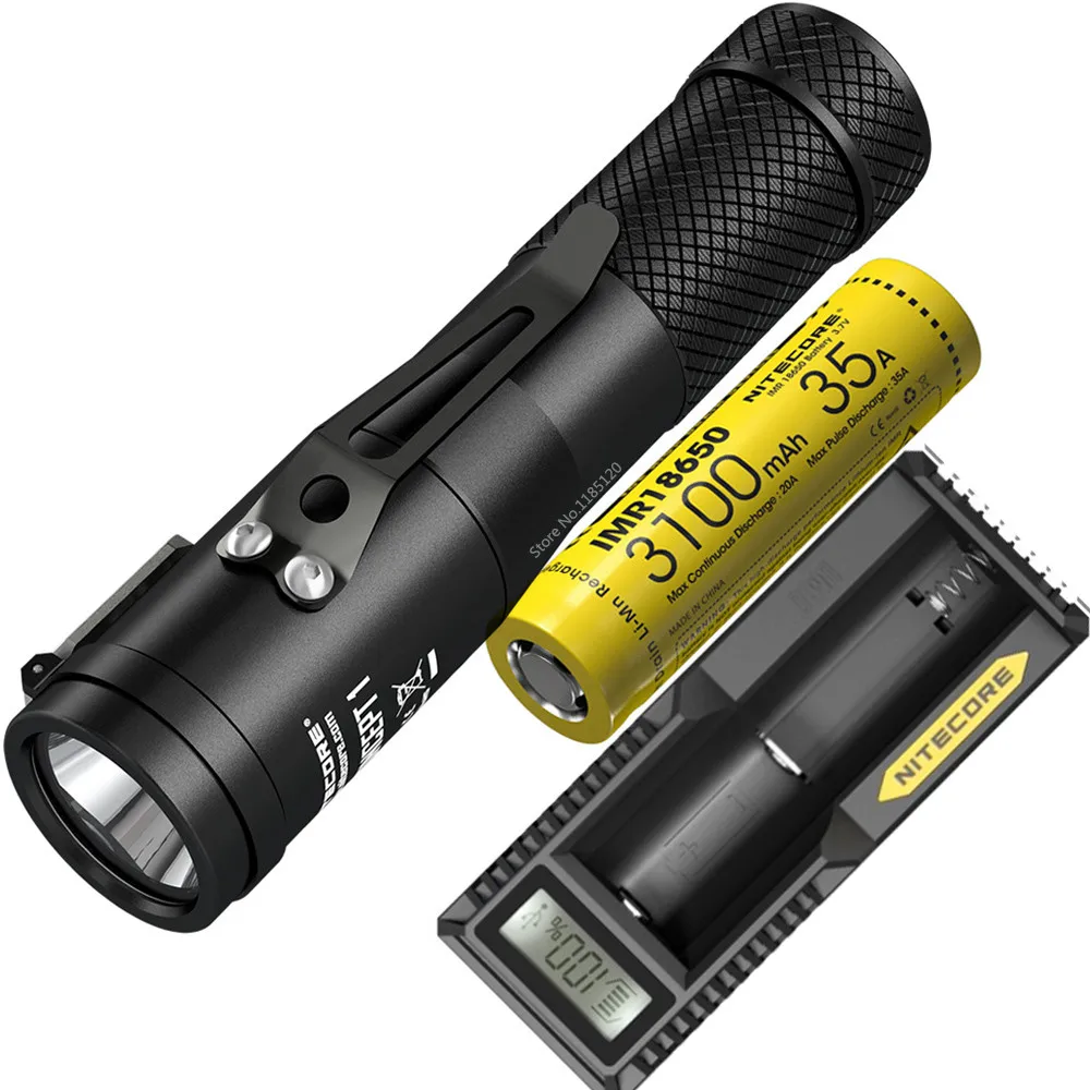 

NITECORE C1 Concept 1 New Tactical Flashlight CREE XHP35 HD E2 LED max 1800 lumen beam distance 220 meter Magnetic Tailcap light