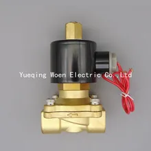 Посылка почтой 2W160-15 N/C 2 Way 1/" Газ Вода Пневматический электромагнитный клапан воды, воздуха, DC12V, DC24V AC110V, AC220V, AC380 нет