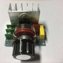 AC 220 В 3800 Вт SCR регулятор напряжения уменьшение диммеры скорость контроллер термостат# S018Y# высокое качество