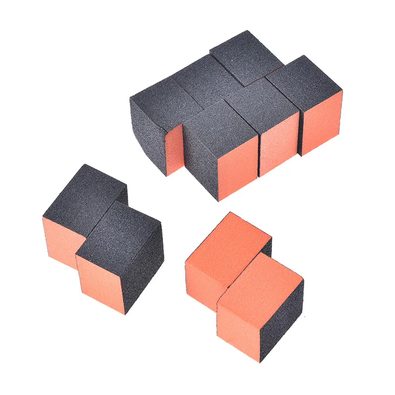 10 Pcs/lot  Shine Tips Buffing Sanding Buffer Files Block Sandpaper Acrylic Polish Nail Art Manicure