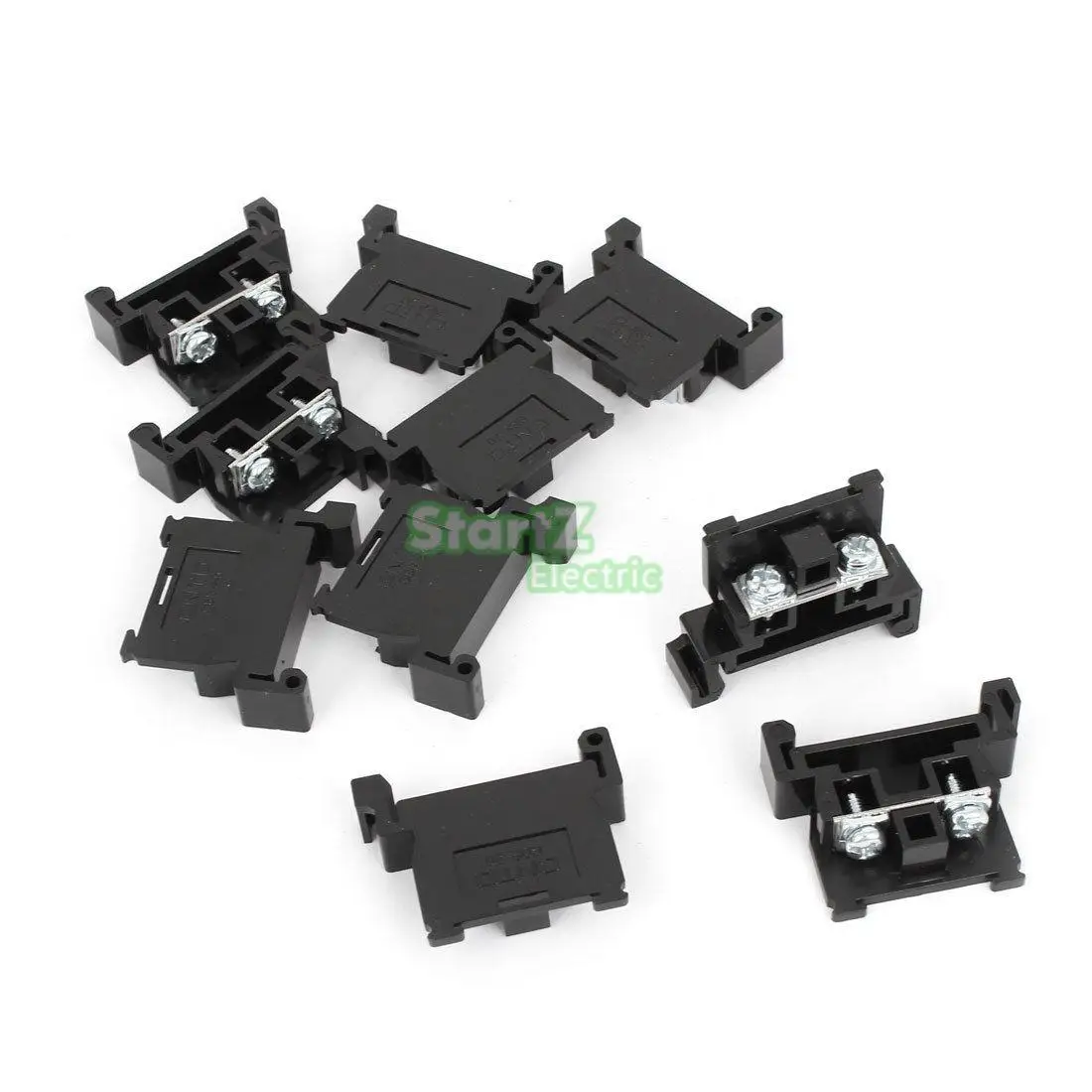 

10pcs 30A Rail Mounted Screw Terminal Block Connector combination TBR-30