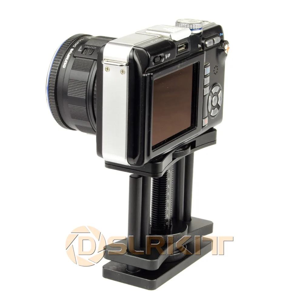 DSLRKIT Lifter UP Down Macro Shot Focusing Focus Rail Slider camera rail slider