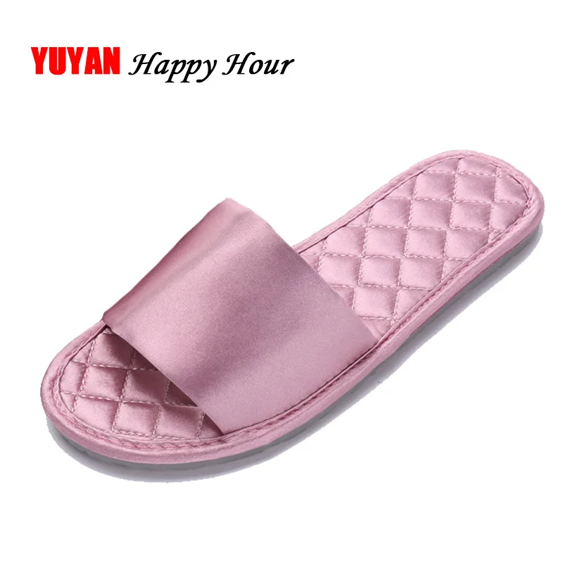 Новинка 2019 модная обувь женские домашние тапочки мягкие Нескользящие на толстой