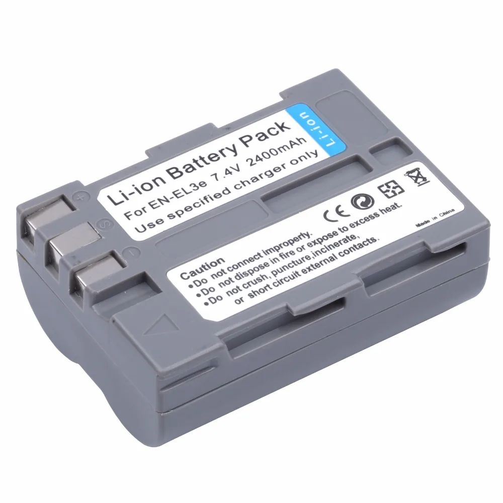 4 шт. Probty EN EL3e ENEL3e батарея + USB LCD зарядное устройство для Nikon D30 D50 D70 D70S D90 D80 D100 D200 D300