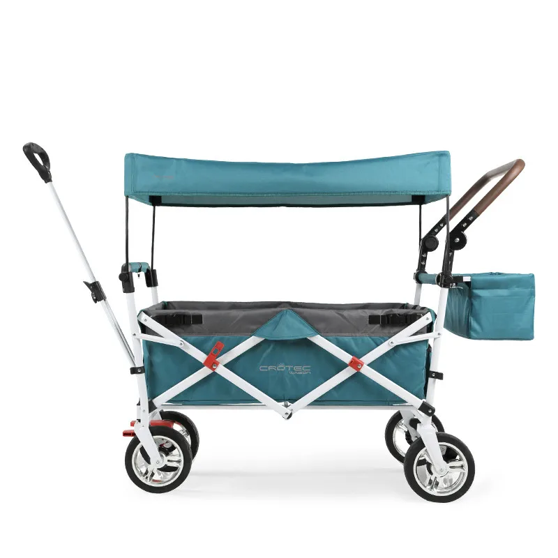 

Baby stroller baby can sit and lie down in a portable folding twin camp car