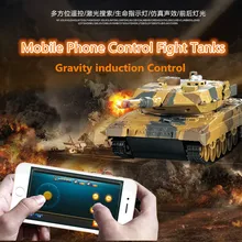 Kids gift new HuanQi H500 1/36 RC Battle Tank With Smart Phone Bluetooth Controlled Gravity Sensing Commander Series Rc Toy