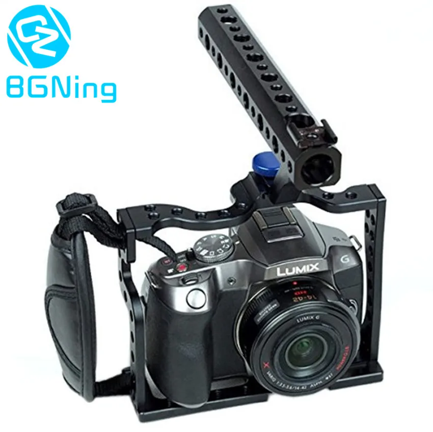 

Professional G5 G6 Camera Cage Protective Housing Case Handle Grip Rugged Cage Combo Kit for DSLR G5 / G6 Rig Digital Camera