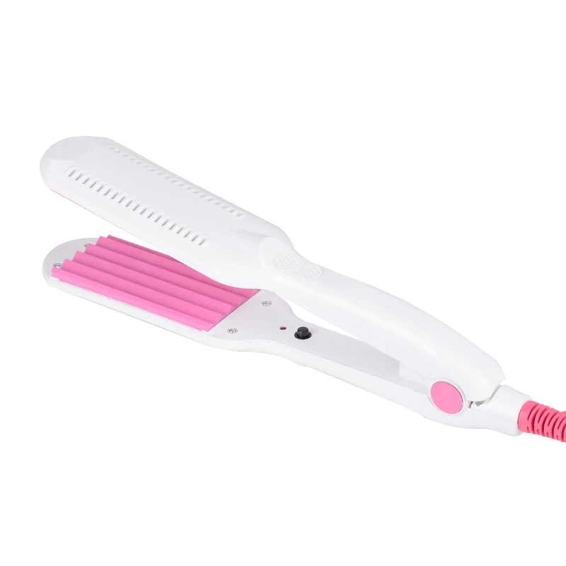 

WENYI Professional Crimper Ceramic Corrugated Curler Curling Iron Hair Straightening wide plates Wave Hair