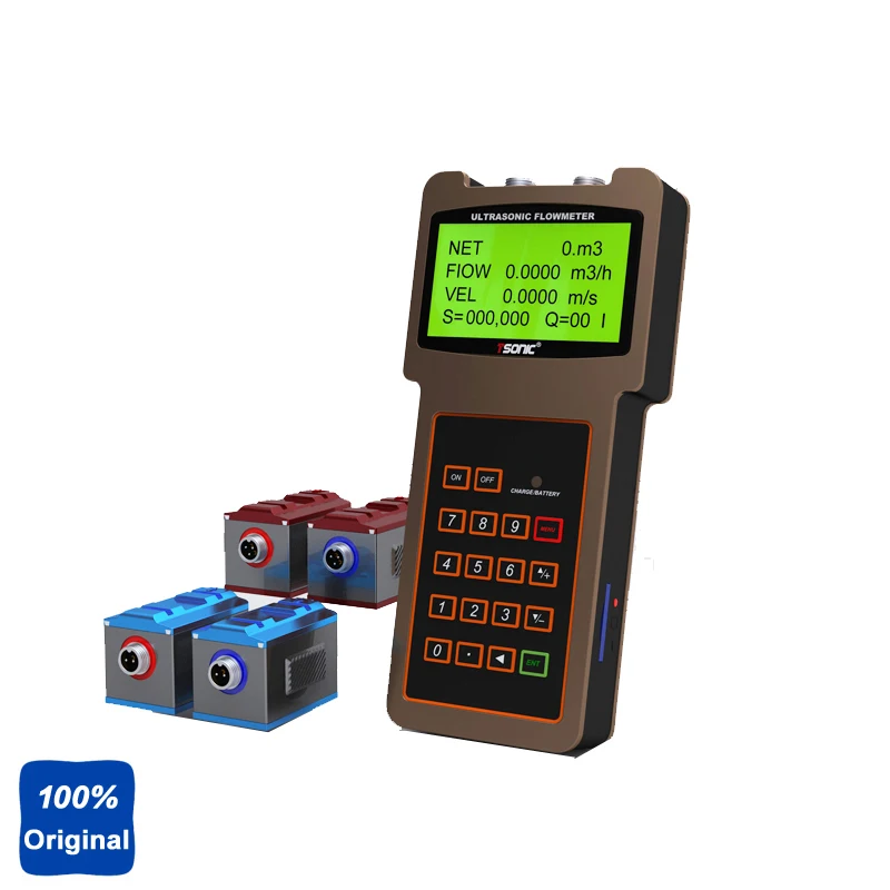 TUF 2000H цифровой портативный ручной ультразвуковой расходомер|ultrasonic flow meter|ultrasonic