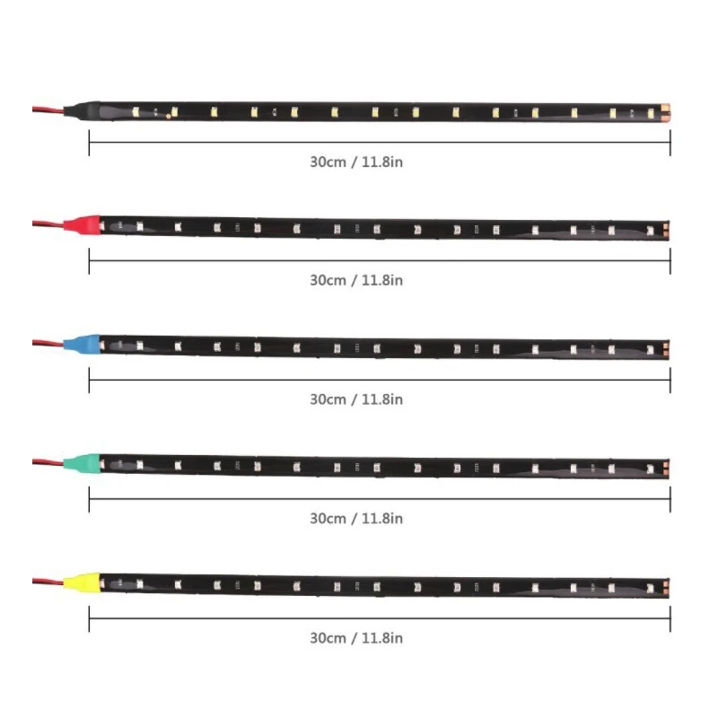 2 Pieces Universal Car Decorative Flexible Daytime Running Light 15SMD 30cm 12V Waterproof COB DRL Fog LED Strip Light Lamp 2 Pieces Universal Car Decorative Flexible Daytime Running Light 15SMD 30cm 12V Waterproof COB DRL Fog LED Strip Light Lamp