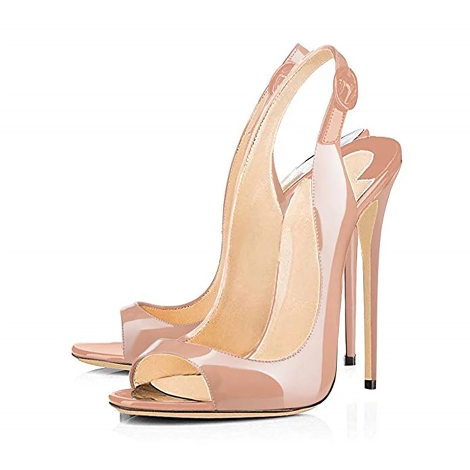 

Buyuanqingyun summer women's sandals fashion high heel open toe shoes high quality patent leather shoes women sandals