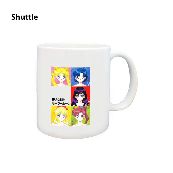 New Sailor Moon Comic White Ceramic Coffee Tea Cup Mugin Mugs from
