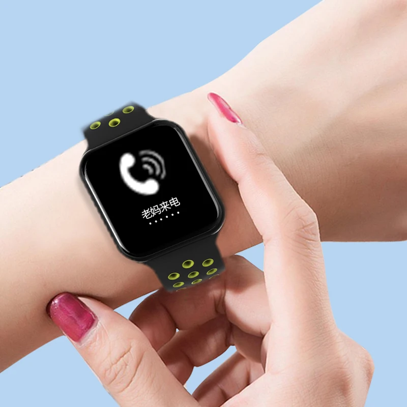 Дешево Новейший F8 Bluetooth Смарт часы монитор сердечного ритма Смарт браслет экран шаги расстояние калории спортивные наручные часы