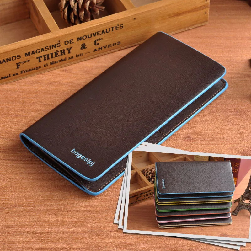 

Luxury 100% Genuine Leather Men Wallet Brand Cowhide Mens Purse Male Money Bags Multi-Card Slot Men's Wallets Clutch Handbags
