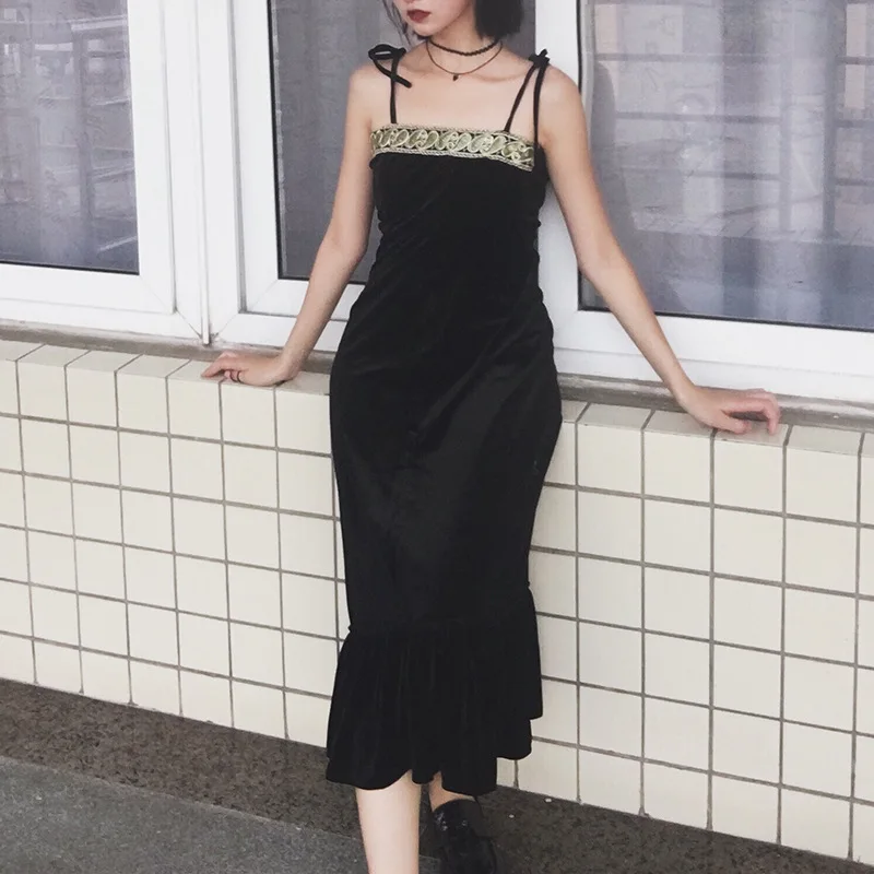 C336 Black Gothic Victorian Carlos England British Punk Rave Poncho Trench Coat queen Robe gown for women 