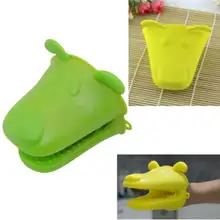 Lhbl Милая силиконовая кухонная прихватка для духовки перчатка для выпечки горшок Mitt держатель инструмента термостойкие для барбекью рукавица-прихватка перчатка инструмент Doggy