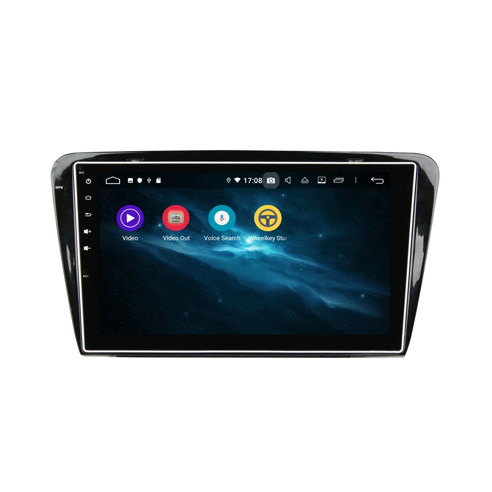Android 9,0 автомобильный gps-навигатор для Skoda Octavia A7 2013+ 2DIN автомобильный без CD-плеера головное устройство Мультимедиа Радио магнитофон DSP