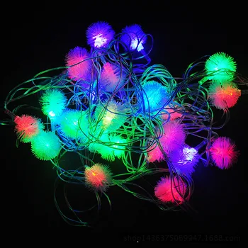 

Creative 5 M 28 Led Lantern Lights Series Snowball Light String For Christmas Day Wedding Holiday Decoration Ac80-265v 1831