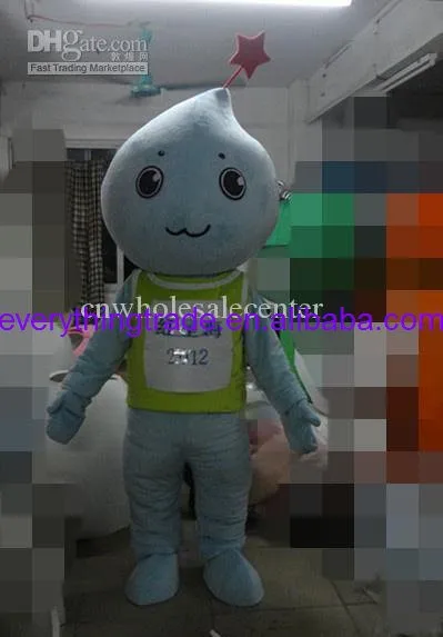 sky blue doll