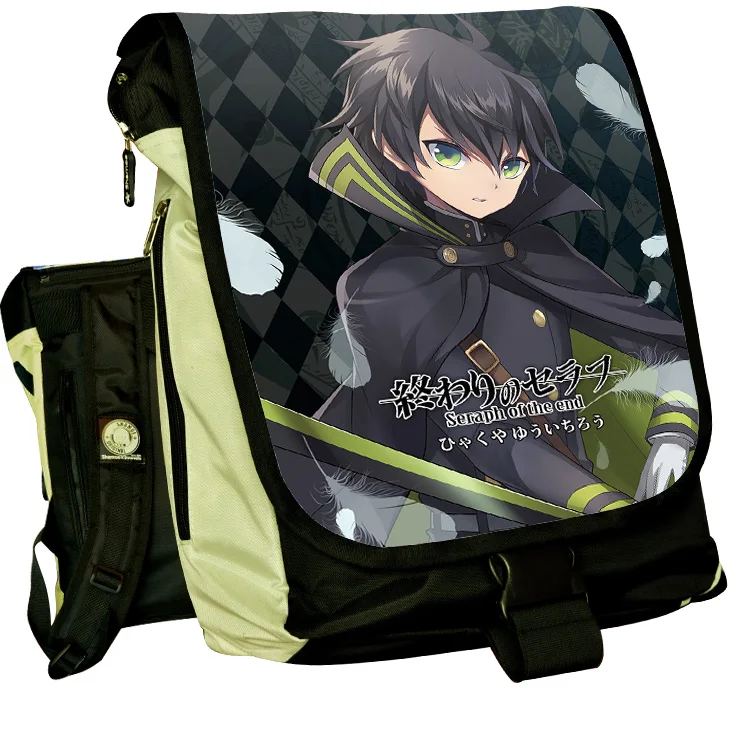 

Anime Seraph of the end COSPLAY Yuichiro Hyakuya Casual fashion for men and womenComputer Backpack Student Bag Backpack