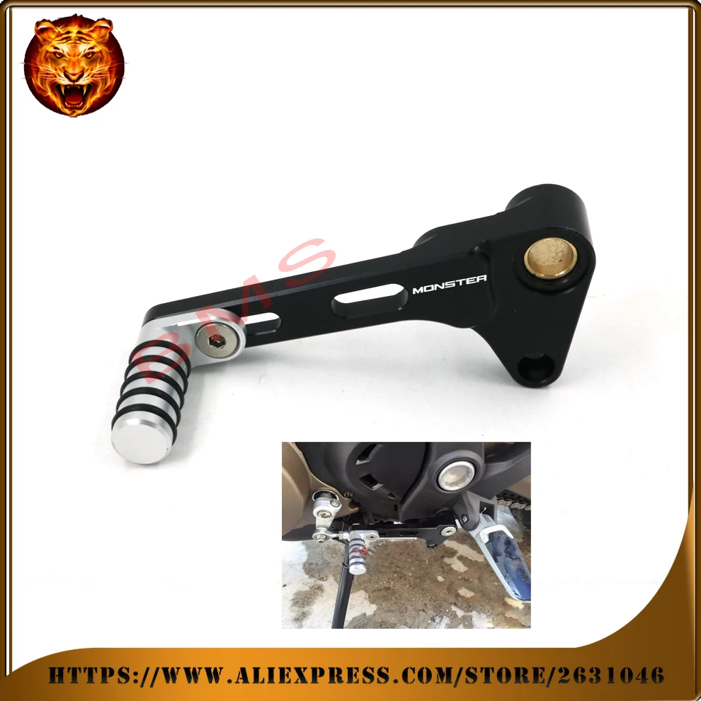 Motociclo Accessori In Alluminio Regolabile Gear Shift Lever Shifter Pedale Per Ducati Monster 821 1200/S 2014 2015 Spedizione Gratuita